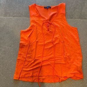 Sanctuary orange tank top size L